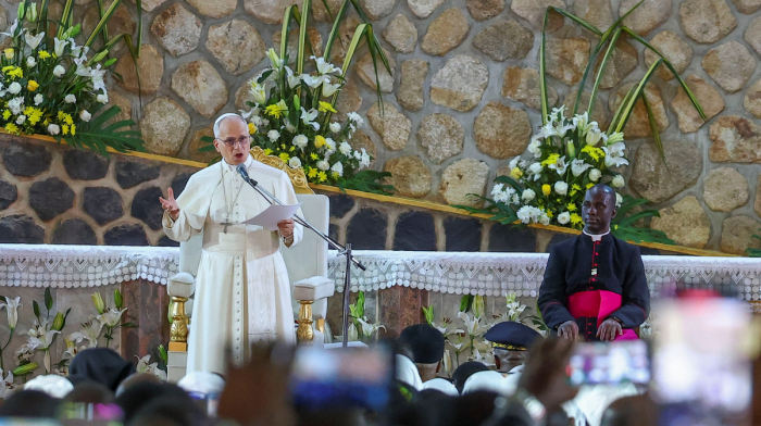 Pope Leo XIV greeted by jubilant crowds on landmark Cameroon visit