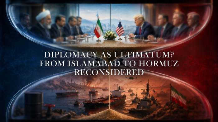 Diplomacy as Ultimatum? From Islamabad to Hormuz reconsidered