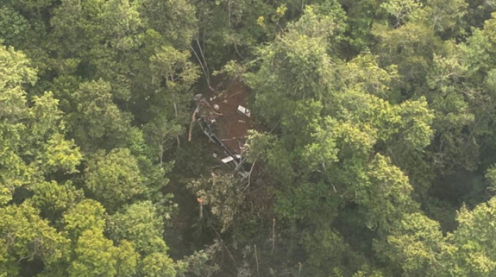 Eight people killed in helicopter crash in Indonesia's West Kalimantan