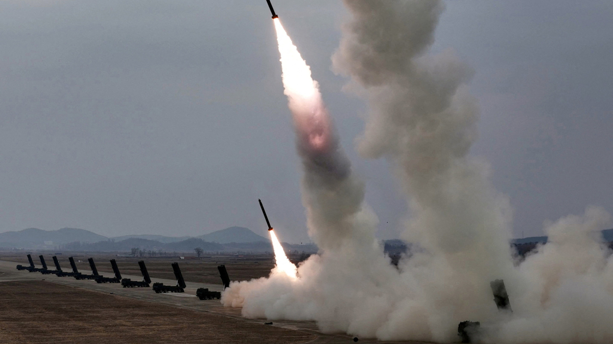 North Korea launches ballistic missiles in latest show of force