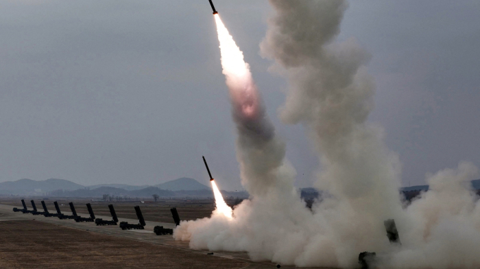 North Korea launches ballistic missiles in latest show of force