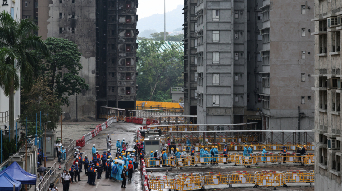 Hong Kong fire survivors return to homes months after deadly blaze