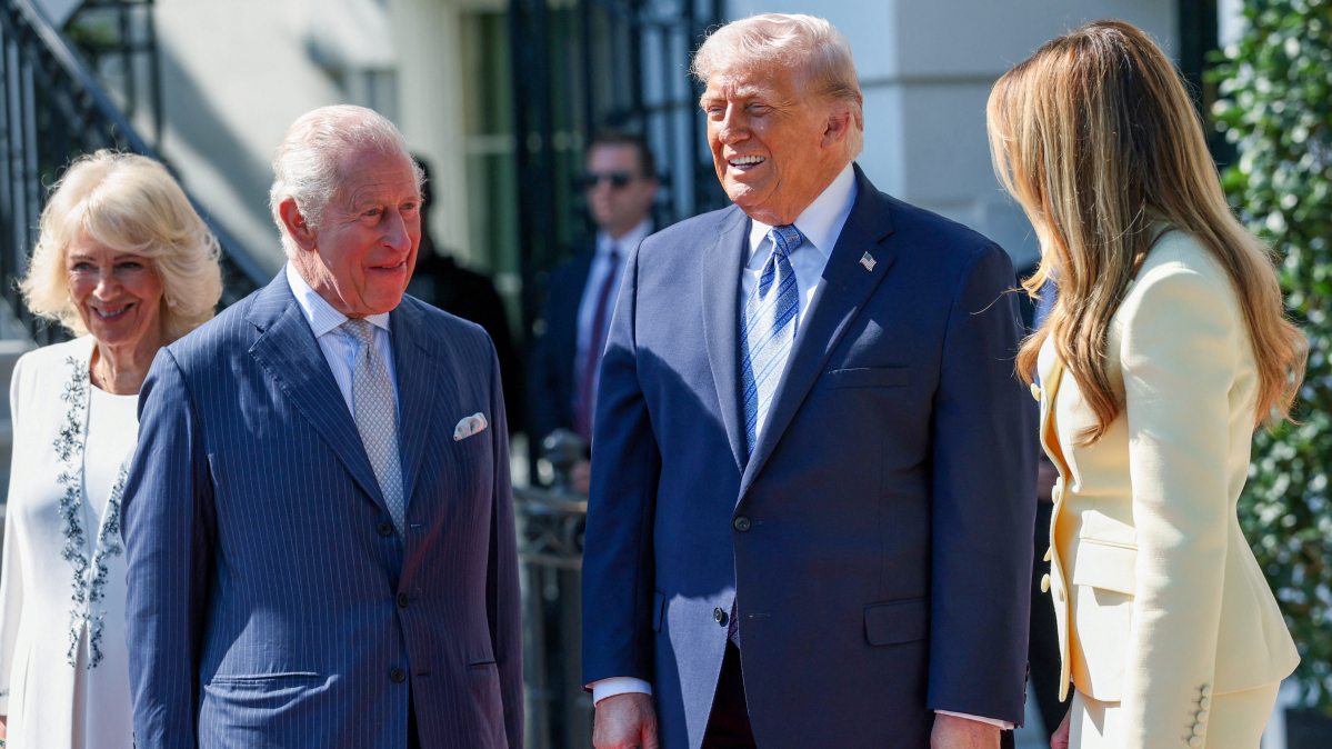 King Charles arrives in U.S. amid Iran tensions and shooting fallout