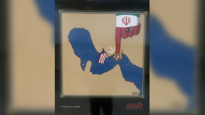 AI memes and public art reshape political messaging across the Middle East
