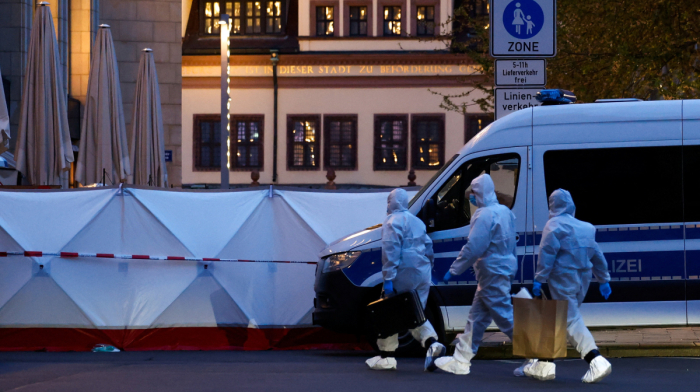 Man drives car into crowd in German city of Leipzig killing 77-year-old man and 63-year-old woman