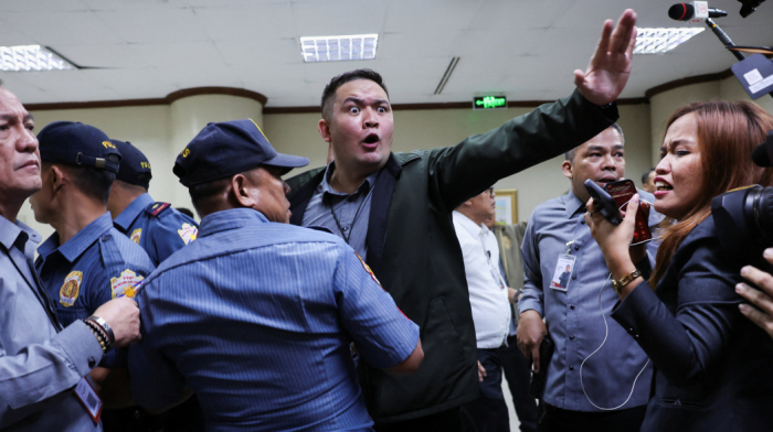 Gunshots at Philippine Senate as ICC arrest fears surround Senator dela Rosa