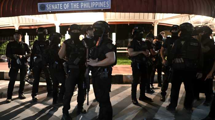 Marcos calls emergency meeting after gunfire erupts inside Philippine Senate