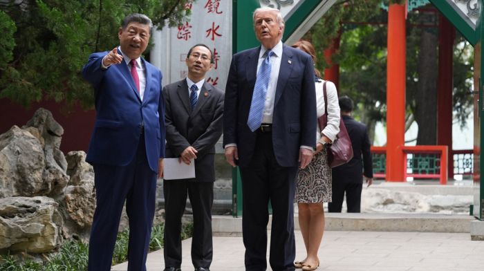 Xi is 'all business' Trump says, as talks resume in Beijing after Taiwan warning