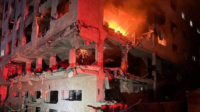 Israeli attack targeting Hamas leader leaves seven dead in Gaza City