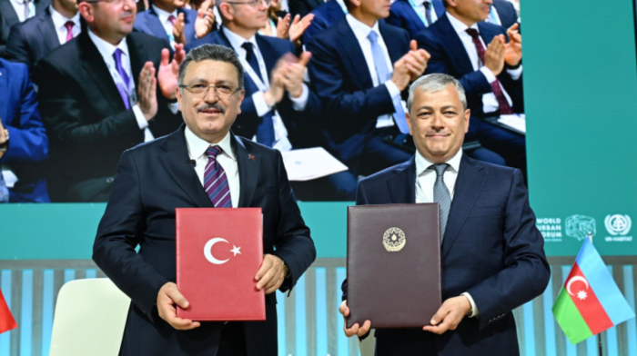 Shusha and Trabzon sign sister-city agreement at WUF13