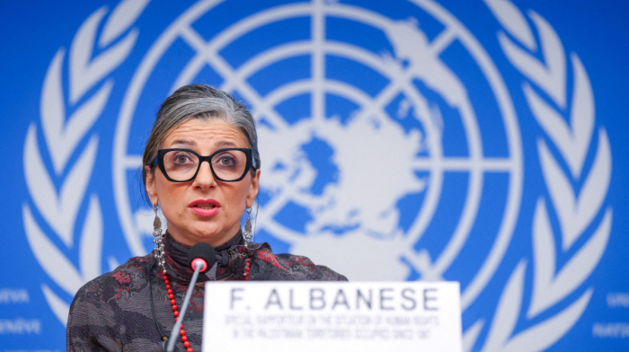 U.S. drops sanctions on UN Gaza rapporteur Francesca Albanese