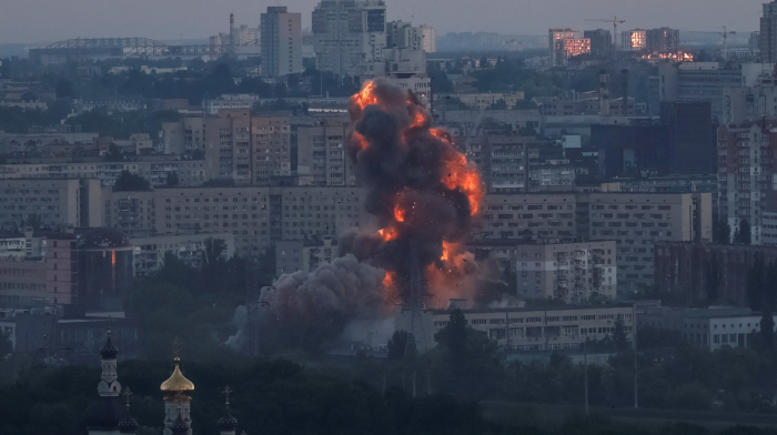 Russia launches major missile and drone attack on Kyiv