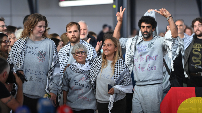Deported Australian Gaza flotilla activists allege abuse by Israel