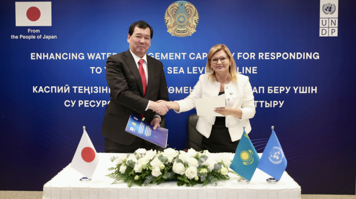 Japan and UNDP launch $3 million Caspian project in Kazakhstan