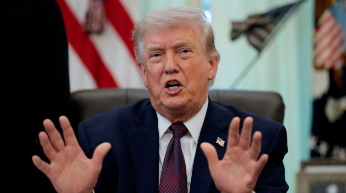 Trump says he is in 'no hurry' to make a deal with Iran, warns military options still on table