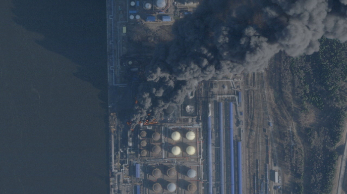 Ukrainian drones hit Russian pipeline, refinery, and fuel depot overnight