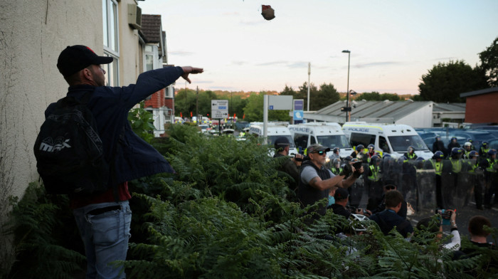 Protests erupt over footage of dying knife-attack victim handcuffed by UK police