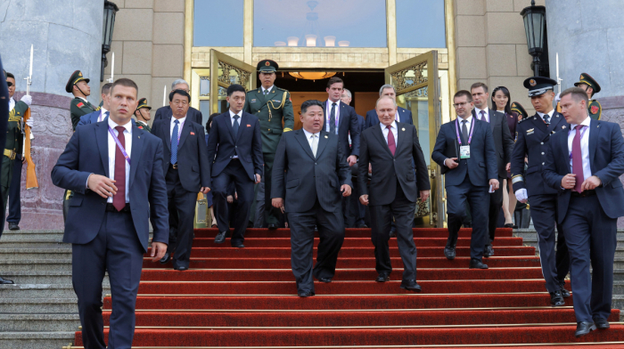 North Korea’s Kim voices full support for Russia in National Day message