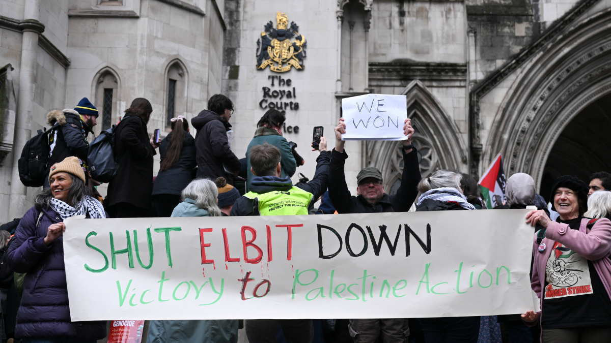 Palestine activists sentenced for Israeli arms factory raid by UK court