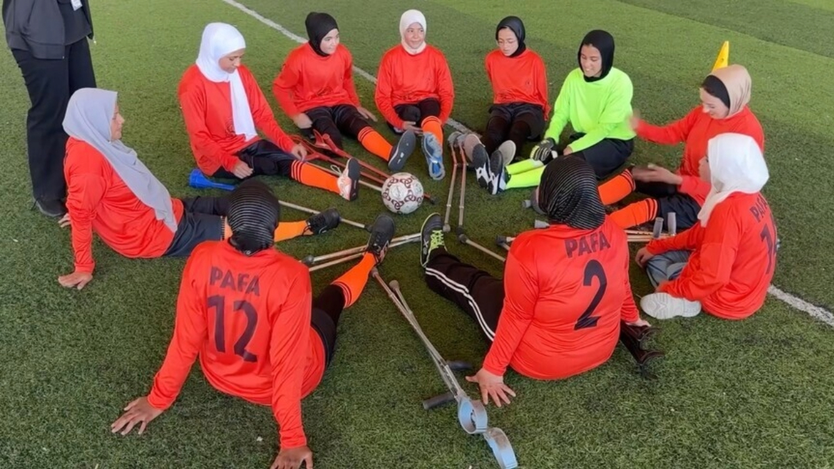 Gaza's amputee football girls dream of representing Palestine