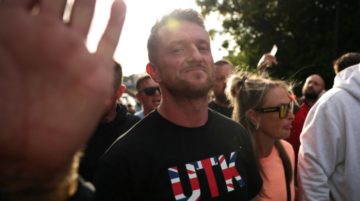 Anti-Islam figure Tommy Robinson detained at Heathrow Airport