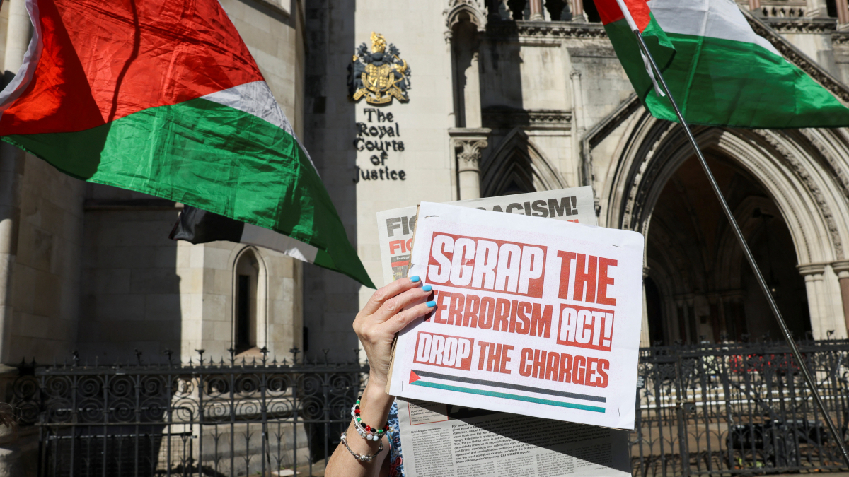 UK court upholds terrorism ban on Palestine Action