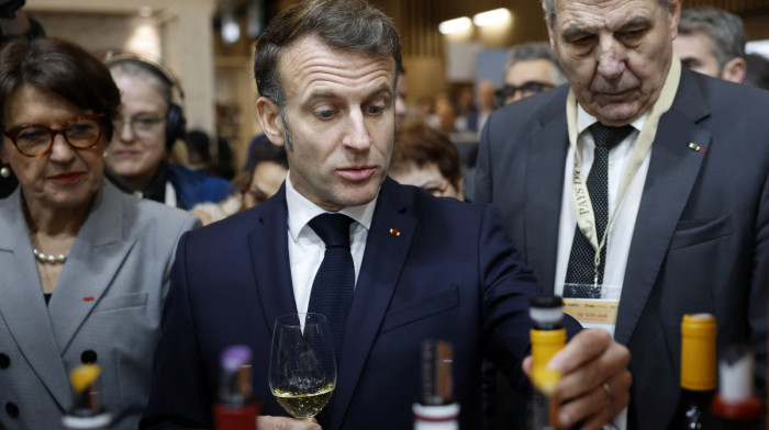 Trump renews threat of 100% tariffs on French wine and champagne