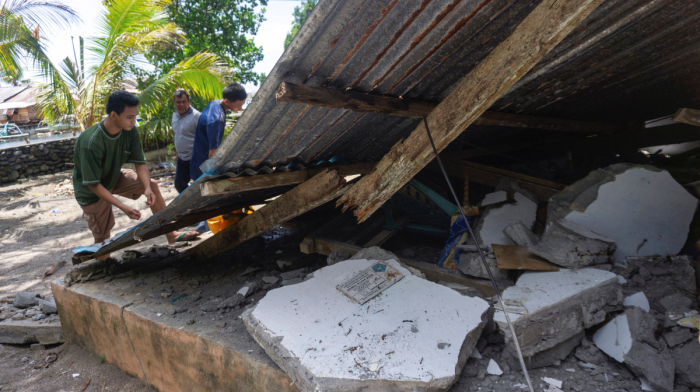 Magnitude 6.7 earthquake strikes near Indonesia's Palu