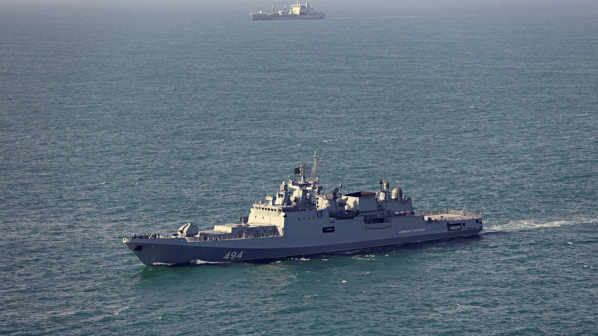 Admiral Grigorovich: Russia reacts after warship fires warning shots at yacht in English Channel