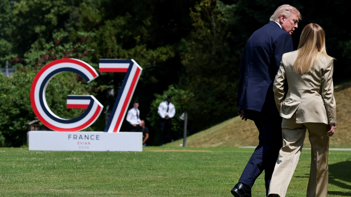 Meloni hits back after Trump claims she 'begged' for G7 photo