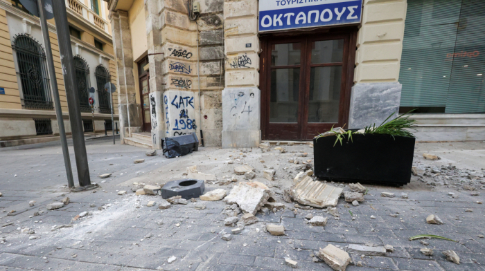 Magnitude 5.8 earthquake strikes southwest of Greece’s Crete