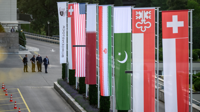 U.S.-Iran peace talks open in Switzerland amid Hormuz dispute