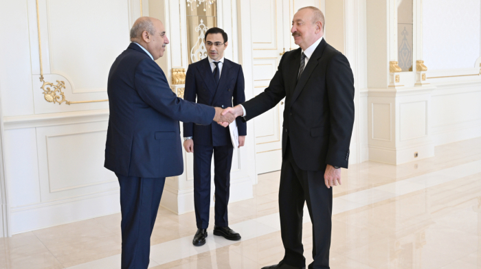 Azerbaijani President Ilham Aliyev receives Jordanian parliamentary delegation