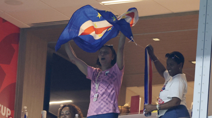 Vozinha reunites with mother in stands during Cape Verde-Uruguay match