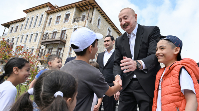 Day 2: Aliyev and Berdimuhamedov tour liberated Garabagh cities