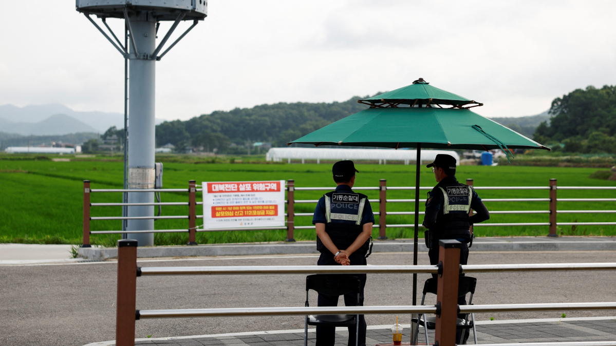 North Korean soldier detained after crossing into South Korea