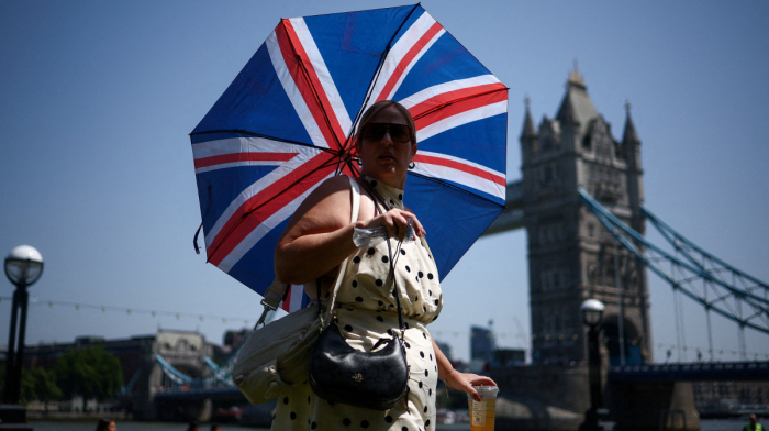 Western Europe hit by record heat as Britain records hottest June day