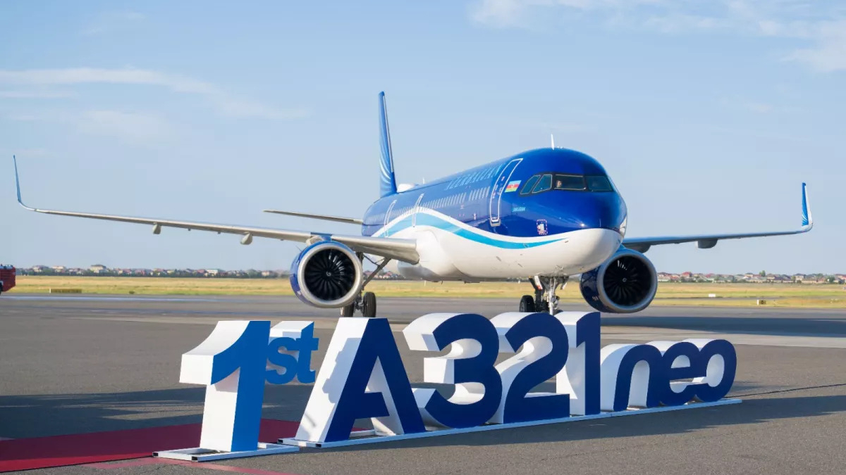 Azerbaijan Airlines takes delivery of its first Airbus A321neo