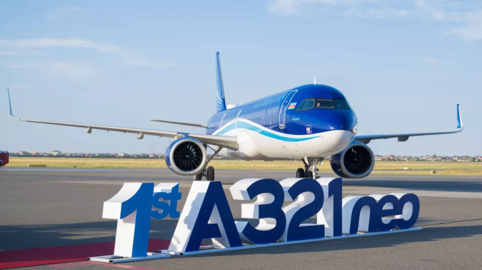 Azerbaijan Airlines takes delivery of its first Airbus A321neo