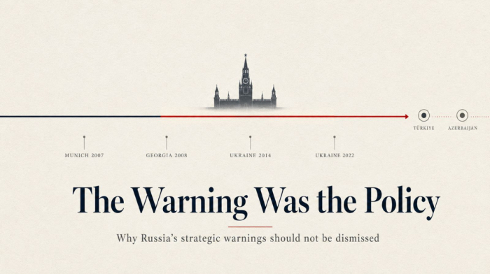 When Moscow Speaks, It Usually Means It