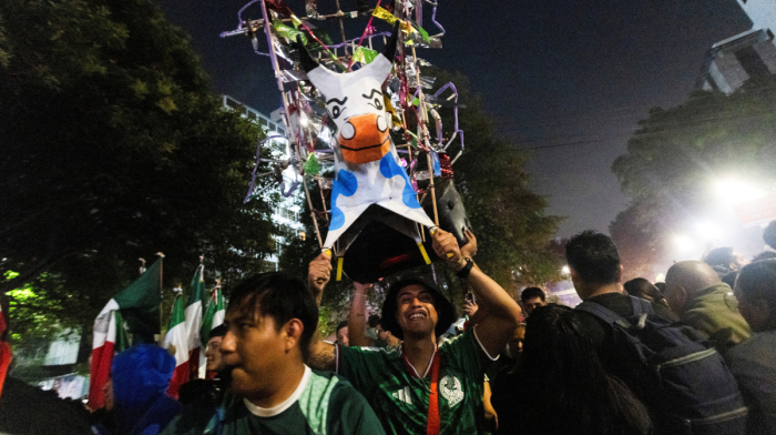 Three die in Mexico City crowd crush after World Cup celebrations