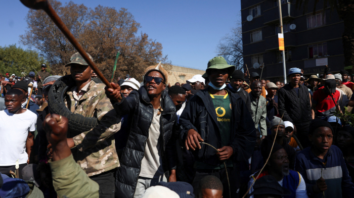 South African police detain 900 in anti-migrant protests