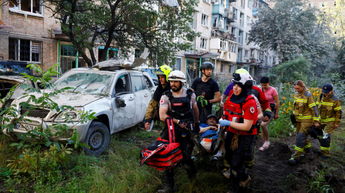 Russia strikes on Kyiv kills at least 10 as Zelenskyy cuts short Ireland visit