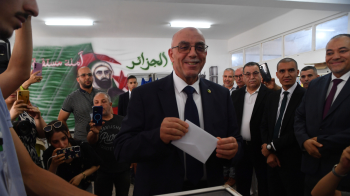 Algerian President hails elections despite low turnout