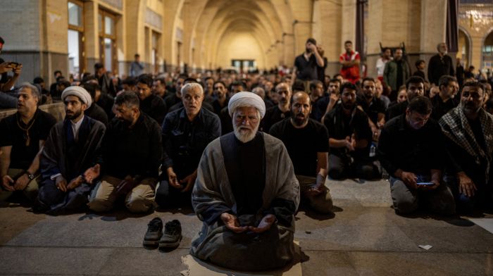 Three sons prayed at Khamenei’s coffin on second day of funeral procession but not his successor