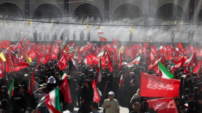 Three sons prayed at Khamenei’s coffin on second day of funeral procession but not his successor
