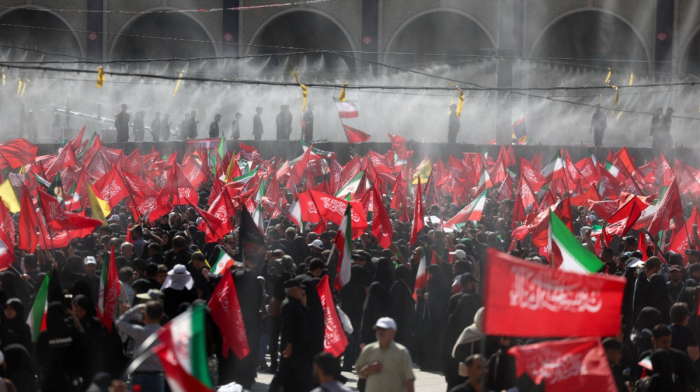 Three sons prayed at Khamenei’s coffin on second day of funeral procession but not his successor