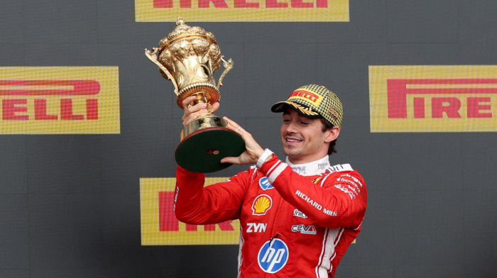 Ferrari's Leclerc claims British F1 Grand Prix victory as Verstappen crashes