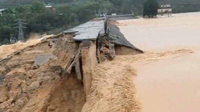 At least eight dead as severe storms batter China
