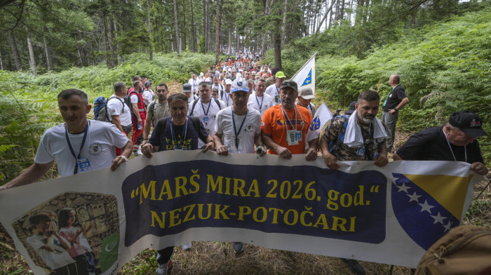 Thousands begin three-day Peace March to honour Srebrenica genocide victims